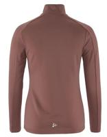 Craft Gain Midlayer Shirt Dames Rose Brown S - thumbnail