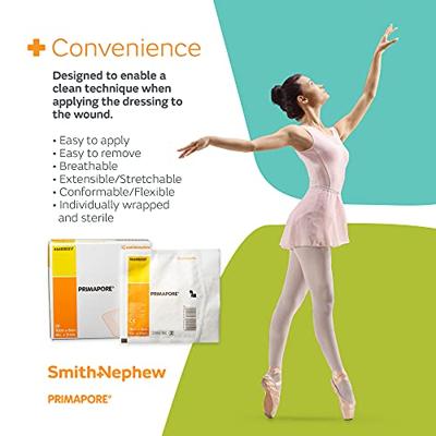 Primapore S&n Verb Post-op 10cmx 8cm 20 66000317