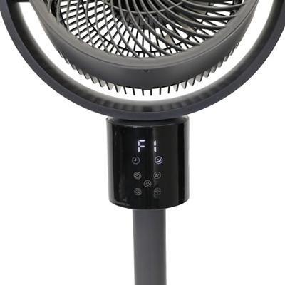 Be Cool Staande ventilator 50 W Timer, Met afstandsbediening, LED-display, In hoogte verstelbaar