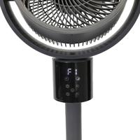 Be Cool Staande ventilator 50 W Timer, Met afstandsbediening, LED-display, In hoogte verstelbaar - thumbnail