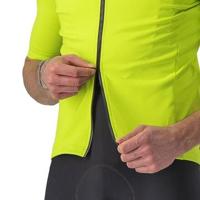 Castelli Perfetto RoS 2 Wind korte mouw fietsshirt groen/geel heren XL - thumbnail
