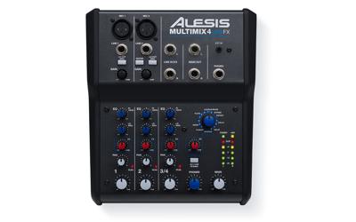 Alesis Multimix 4 USB FX 4-kanaals mixer + USB audio interface