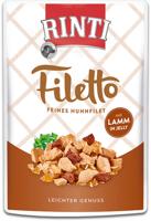 Rinti Filetto Jelly kip & lam 100 g - je ontvangt 24 verpakkingen/en; inhoud verpakking: 100 g - thumbnail