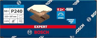 Bosch Accessories 2608901659 Schuurpapier voor vlakschuurmachine Korrelgrootte (num) 240 (l x b) 107 mm x 115 mm 50 stuk(s) Bosch Accessories 2608901659 Schuurpapier voor vlakschuurmachine Korrelgrootte (num) 240 (l x b) 107 mm x 115 mm 50 stuk(s)