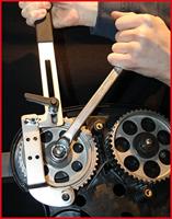 KS Tools 150.2990 Universeel blokkeergereedschap/tegenhouder voor de tandwielen van de nokkenas - thumbnail
