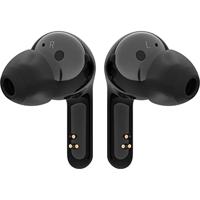 LG TONE Free FN6 True draadloze hoofdtelefoon, zelfreinigend, UVnano-reiniging, Meridian Sound-technologie, dubbele microfoon voor oproepen op kantoor, draadloos laadstation en snel opladen, zwart - thumbnail