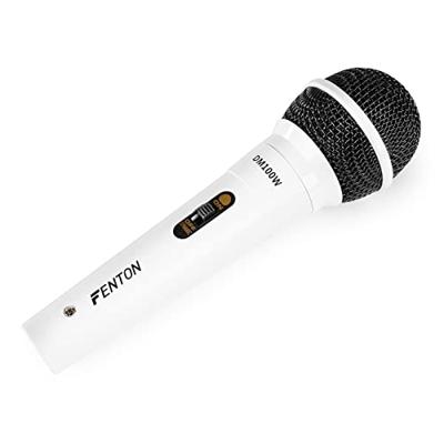 Fenton DM100W Zwart, Wit Microfoon voor podiumpresentaties