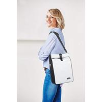 FISCHER FAHRRAD 86264 Fietstas Wit, Zwart - thumbnail