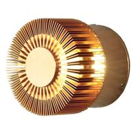 Konstsmide Monza Small 7900-800 LED-buitenlamp (wand) Energielabel: G (A - G) LED LED vast ingebouwd 3 W Brons - thumbnail