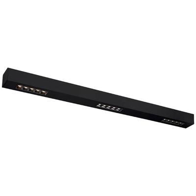 SLV PlafondlampQ-Line 100cm - 3000K zwart - 1000686