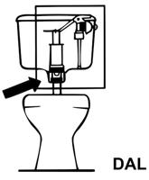 Cornat Dichting Afloop Spoelkast Dal - TEC380422 - thumbnail