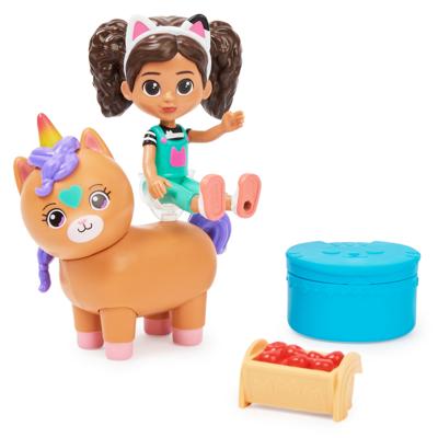 Gabby's Poppenhuis speelgoedfigurenset Gabby en Kiho de kittenhoorn Gabby's Poppenhuis speelgoedfigurenset Gabby en Kiho de kittenhoorn