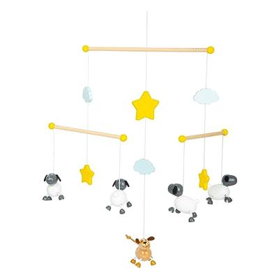 Houten mobiel - Dromenland met schaapjes Houten mobiel - Dromenland met schaapjes