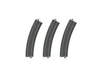 H0 Märklin C-rails (met ballastbed) 20130 Gebogen rails 3 stuk(s) - thumbnail