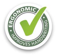 Vulpotlood STABILO Easyergo HB 1.4mm rechtshandig blauw/neon oranje blister à 1 stuk - thumbnail