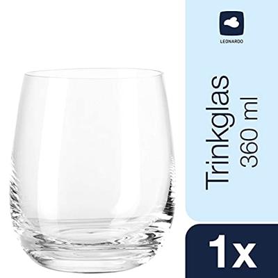 LEONARDO Tivoli Transparant 6 stuk(s) 360 ml LEONARDO Tivoli Transparant 6 stuk(s) 360 ml