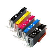 Huismerk Canon PGI-580/CLI-581 XXL Inktcartridges Multipack (2x zwart + 3 kleuren) - thumbnail