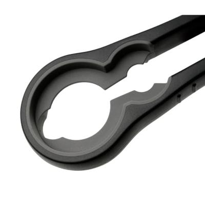 Fackelmann Food&More pot- en flesopener zwart/grijs