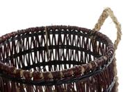 Mandenset DKD Home Decor Natuurlijk Lila Zeegras Tropisch 39 x 39 x 41 cm 3 Onderdelen - thumbnail