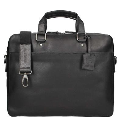 Leonhard Heyden Dakota Briefcase 1 Compartment black2 Leonhard Heyden Dakota Briefcase 1 Compartment black2