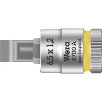 Wera 8700 A FL 05003322001 Plat Dopsleutel-bitinzet Houderfunctie 1/4 6.5 mm 1/4 (6,3 mm) - thumbnail