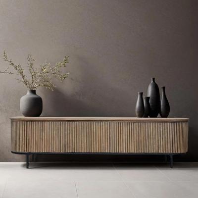 Livingfurn TV-meubel 'Lausanne' Teakhout, 210cm