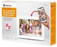 Denver PFF1024w Digitale WiFi-fotolijst 25.7 cm 10.1 inch Energielabel: C (A - G) 1280 x 800 Pixel 16 GB Wit - thumbnail