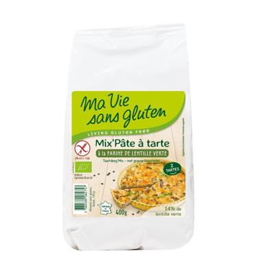 Ma Vie Sans Taartdeegmix zoet en hartig glutenvrij bio 400 Gram