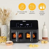 Tristar FR-9040 Airfryer met dubbele mand heteluchtfriteuse - thumbnail