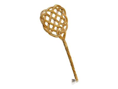 Mattenklopper - rotan - 72x27x3 cm