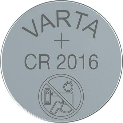 Varta Knoopcel CR2016 3 V 5 stuk(s) 87 mAh Lithium LITHIUM Coin CR2016 Bli 5