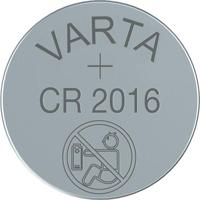 Varta Knoopcel CR2016 3 V 5 stuk(s) 87 mAh Lithium LITHIUM Coin CR2016 Bli 5 - thumbnail