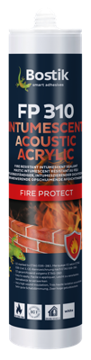 Bostik FP 310 Intumescent Acoustic Acrylic | Wit | Koker 310 ml - 30614486