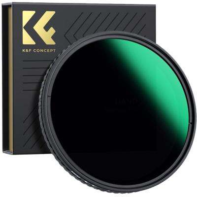 K&F Concept variabel ND filter ND8-128 Nano X 82mm grijsfilter voor lange sluitertijden