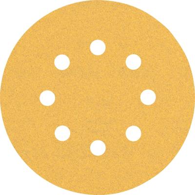 Bosch Accessoires Expert C470 schuurpapier voor excenterschuurmachines 125 mm, 8 gaten, K100 50-delig - 1 stuk(s) - 2608900911