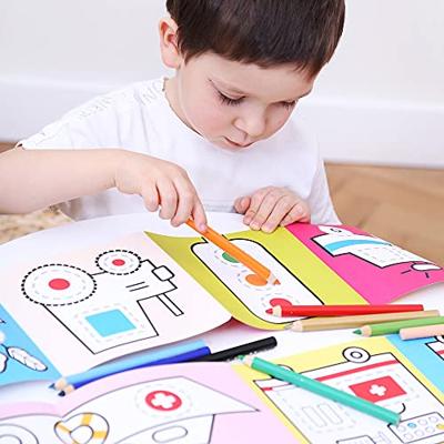 Banana Panda - kleurboekje klaar om werkvoertuigen te tekenen