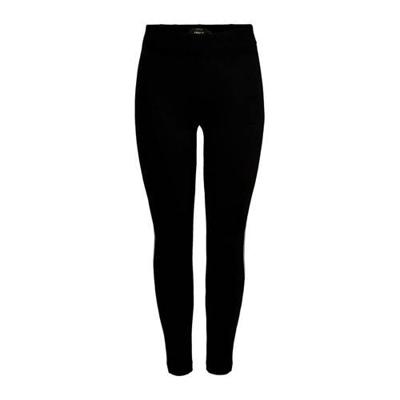 ONLY legging met zijstreep zwart ONLY legging met zijstreep zwart
