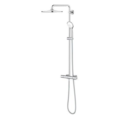 Grohe Euphoria 310 regendoucheset met 4 straalsoorten en thermostaatkraan waterbesparend Ø31cm chroom