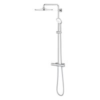 Grohe Euphoria 310 regendoucheset met 4 straalsoorten en thermostaatkraan waterbesparend Ø31cm chroom - thumbnail
