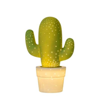 Lucide CACTUS - Tafellamp - 1xE14 - Groen
