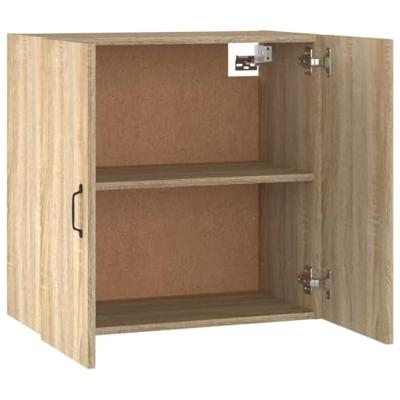 Hangkast 60x31x60 cm bewerkt hout sonoma eikenkleurig