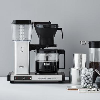 Moccamaster KBG SELECT Koffiefilter apparaat Grijs - thumbnail