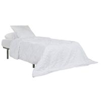 Sprei Home ESPRIT Wit 180 x 260 cm - thumbnail