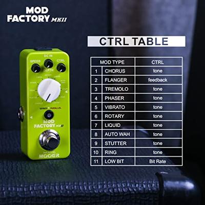 Mooer Mod Factory MKII modulatie effectpedaal