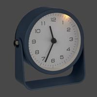 TFA Dostmann 60.1042.06 Tafelklok Kwarts Blauw Alarmtijden 1 Slepend uurwerk (geluidsloos) - thumbnail