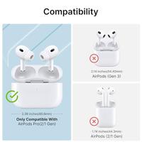 Catalyst Slim Case voor AirPods Pro Skin voor Apple AirPods Pro Charging Case, verwisselbare kleuren, beschermhoes Soft Skin, compatibel draadloos opladen - Neon Roze - thumbnail