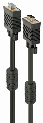 Gembird VGA/VGA M/F 10m VGA kabel VGA (D-Sub) Zwart Gembird VGA/VGA M/F 10m VGA kabel VGA (D-Sub) Zwart