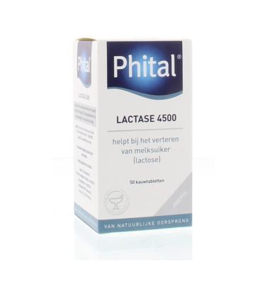Phital Lactase 4500 50 Kauwtabletten