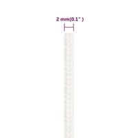Boottouw 2 mm 250 m polypropyleen volwit - thumbnail