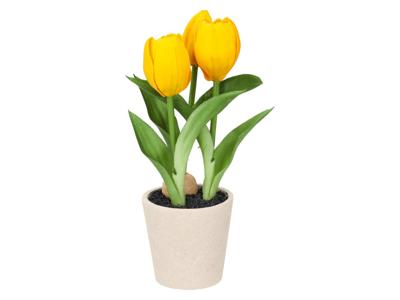 LIVARNO Kunsttulpen in pot (Geel)